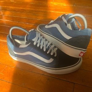 Vans Old School blue suede men’s 8 women’s 9.5